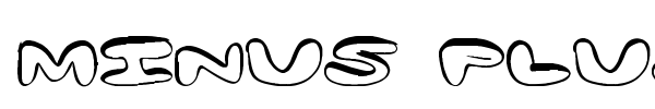 Fonte Minus Plus