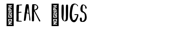 Bear Hugs font preview