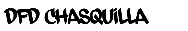 DFD Chasquilla font preview