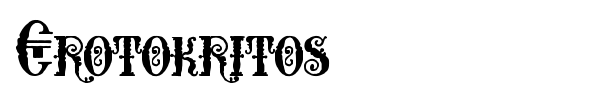 Erotokritos font preview