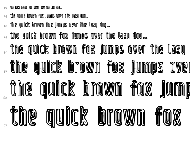 Refrigerator font waterfall