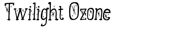 Fonte Twilight Ozone