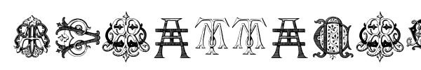 Fonte Intellecta Monograms Random Samples Five
