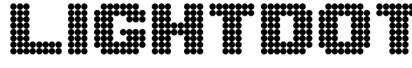 Fonte Lightdot 8x8