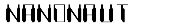 Fonte Nanonaut