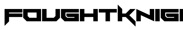 Fonte FoughtKnight Victory