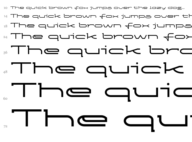 Ketosag font waterfall