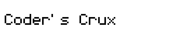 Fonte Coder's Crux
