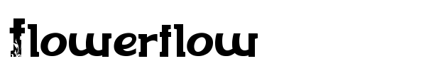 Flowerflow font preview