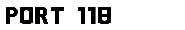 Fonte Port 118