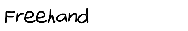Fonte Freehand
