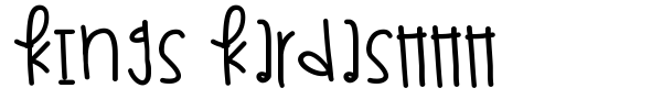 Kings Kardashhh font preview