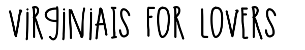Fonte VirginiaIs For Lovers