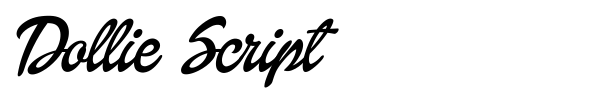 Fonte Dollie Script