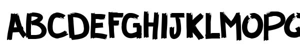 Guerrilla Font font preview