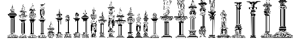 Columns font preview