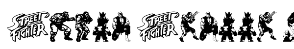 Fonte Super Street Fighter Hyper Fonting