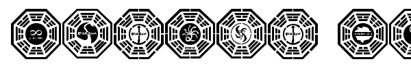 Fonte Dharma Initiative Logos