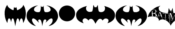 Fonte Batman Evolution Logo