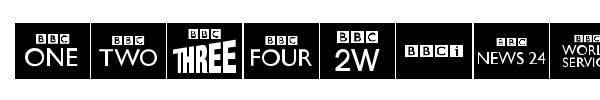 Fonte BBC logos