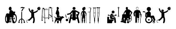 Fonte Disabled Icons