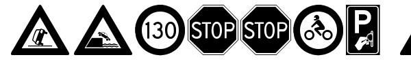 Fonte Traffic Signs TFB
