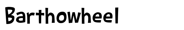 Fonte Barthowheel