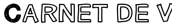 Fonte Carnet de voyage