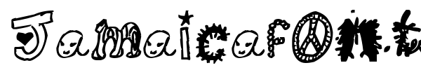 Jamaicafont font preview