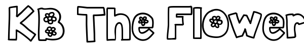 KB The Flower Farm font preview