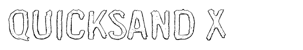 Fonte Quicksand X