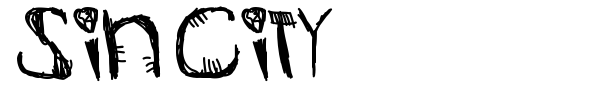 Fonte Sin City