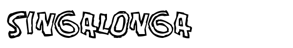 Singalonga font preview