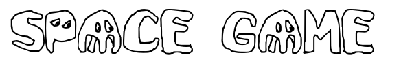 Fonte Space Game