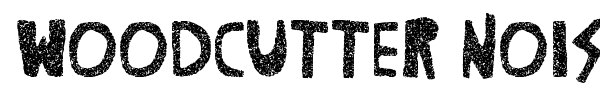 Fonte Woodcutter Noise