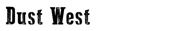 Fonte Dust West