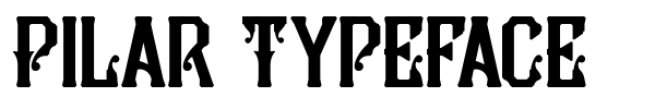 Fonte Pilar Typeface