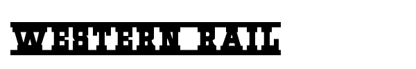 Western_Rail font preview