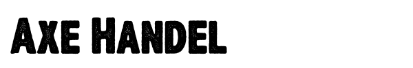 Fonte Axe Handel