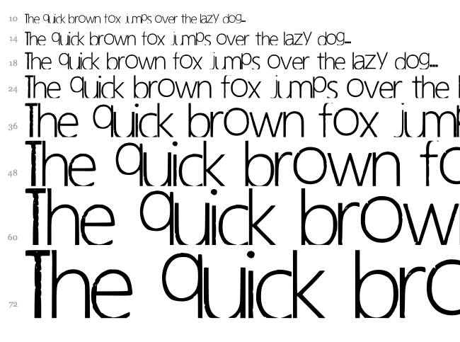 Hapuyalikethatbiko font waterfall