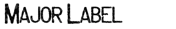 Fonte Major Label