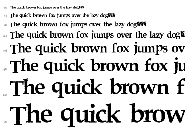 PiratesBay font waterfall