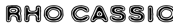 Fonte Rho Cassiopeiae