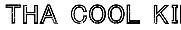 Tha Cool Kidz font preview