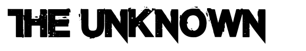 Fonte The Unknown