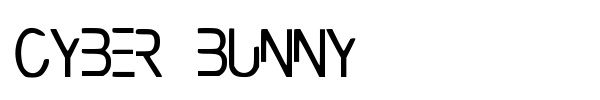 Fonte Cyber Bunny