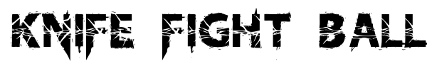 Knife Fight Ballet font preview