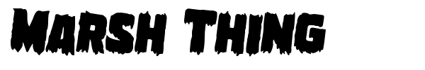 Fonte Marsh Thing