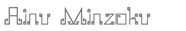 Fonte Ainu Minzoku