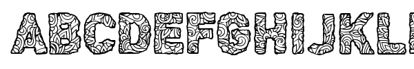 CF Civilisation Maya font preview